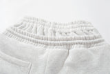 DAXUEN Wide-leg sweatpants in black and heathered light grey