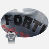 DAXUEN Men's oversized acid wash graphic t-shirt