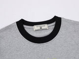 DAXUEN Short-sleeved embroidered t-shirt with horse graphic