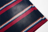 DAXUEN Vintage stripe embroidered polo shirt