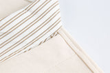 DAXUEN Layered collar loose-fit polo shirt