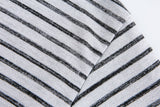 DAXUEN Relaxed-fit striped Henley T-shirt