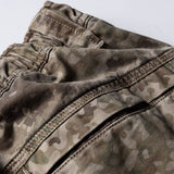 DAXUEN Loose-fitting wide-leg camouflage trousers
