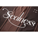 DAXUEN Short-sleeved striped polo shirt with graphics
