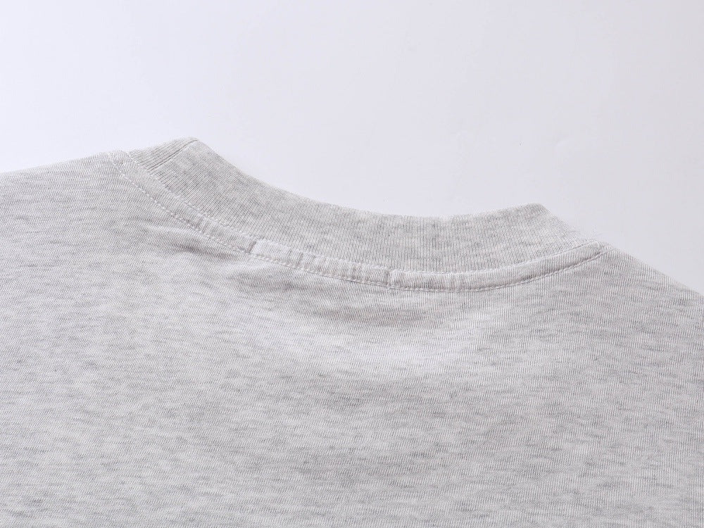 DAXUEN Oversized short-sleeve t-shirt with a celestial graphic