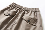 DAXUEN Wide-leg cropped trousers for men
