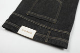 DAXUEN Wide-leg denim jeans with embroidered details