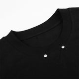 DAXUEN Short-sleeved oversized t-shirt in solid colors