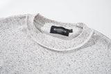 DAXUEN Oversized mock neck top with speckled texture
