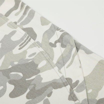DAXUEN Wide-leg camouflage pants with pockets