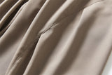 DAXUEN Wide-leg cropped trousers for men