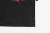 DAXUEN V-neck short-sleeved jersey top with graphic elements