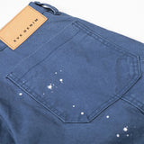DAXUEN Wide leg utility pants with paint splatter effect