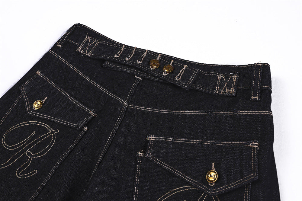 DAXUEN Away End Wide Leg Denim