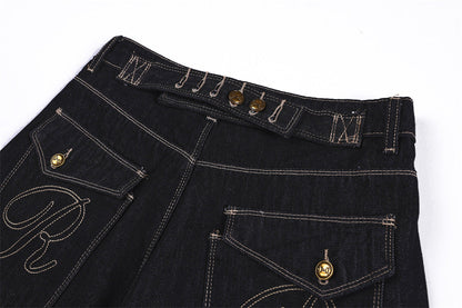 DAXUEN Away End Wide Leg Denim