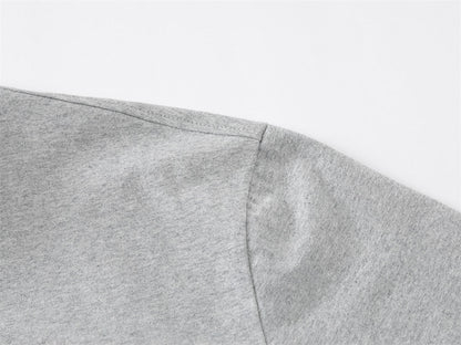 DAXUEN Relaxed fit short-sleeved t-shirt with contrasting trim