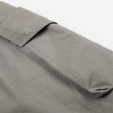 DAXUEN Light grey wide-leg cargo shorts