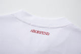 DAXUEN Short-sleeved graphic T-shirt with text prints