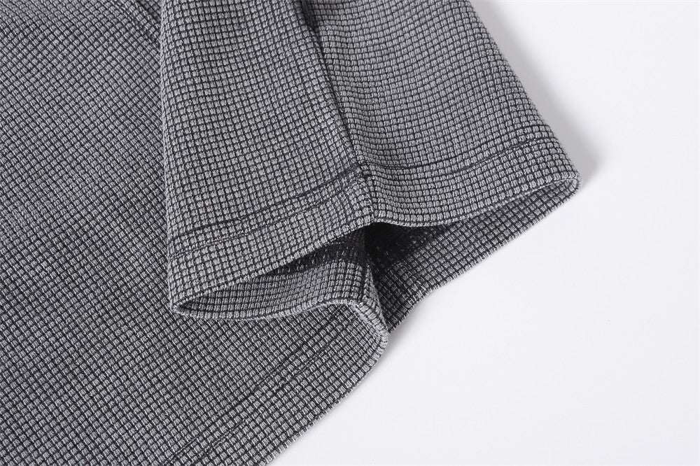 DAXUEN Relaxed oversized short-sleeve top with zippered pockets
