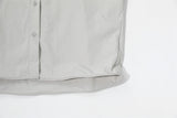 DAXUEN Loose short-sleeve button-up shirt in solid colors