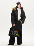 Detachable Thickened Furr Puffer Jacket