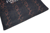 DAXUEN Leopard print short-sleeved polo shirt