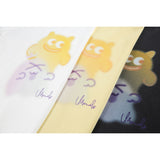 DAXUEN Short-sleeve loose-fit crew neck t-shirt with cartoon graphic