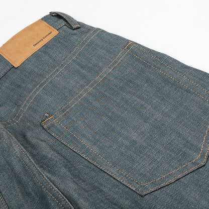 DAXUEN Wide-leg high-waisted denim trousers