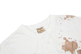 DAXUEN Vintage graphic Henley T-shirt with distressed print