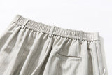 DAXUEN Wide-leg knee-length culotte shorts with belt