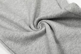 DAXUEN Wide-leg trousers with pleated design and adjustable hem