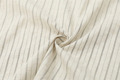 DAXUEN Relaxed-fit short-sleeved polo shirt with stripes