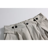 DAXUEN High-waisted wide-leg culottes pants