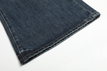 DAXUEN Faded gradient wide-leg denim jeans