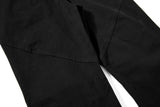 DAXUEN Black high-waisted flared cargo pants