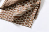 DAXUEN Layered hem wide-leg casual pants
