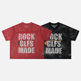 Boxy Mesh Sports Jersey T-Shirt