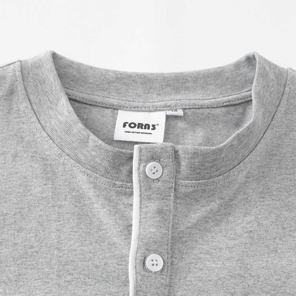 DAXUEN Relaxed fit short-sleeved t-shirt with contrasting trim