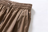 DAXUEN Layered hem wide-leg casual pants