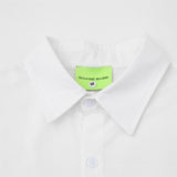 DAXUEN Short-sleeved button-up shirt with embroidery