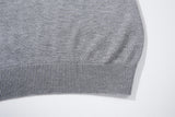 DAXUEN Short-sleeved knitted polo shirt
