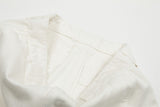 DAXUEN Ecru high-waisted wide-leg culottes