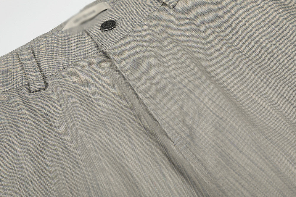 DAXUEN Wide-leg cargo pants with multiple pockets