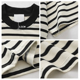 Bold Stripe Relaxed-Fit T-Shirt