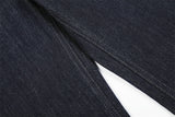 DAXUEN Wide-leg jeans with musical embroidery design