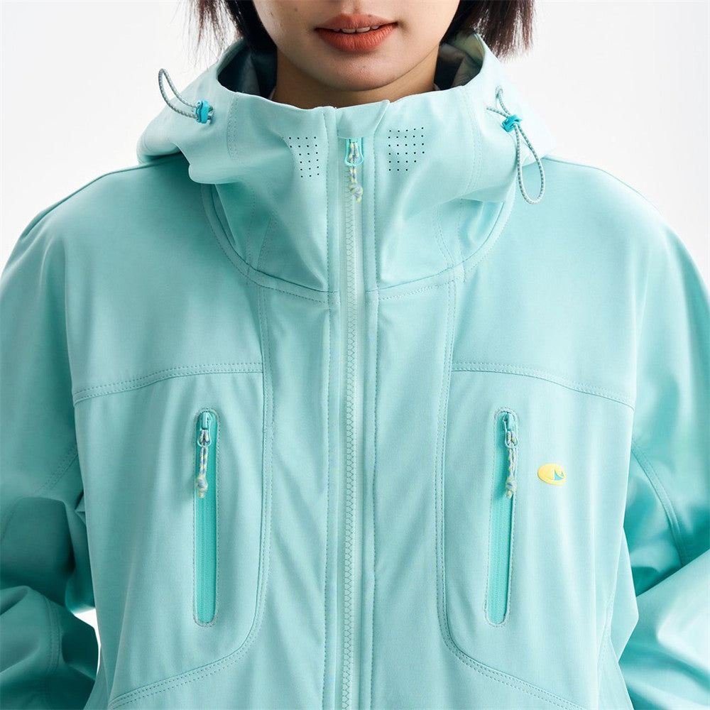 DAXUEN Oversized hooded technical jacket