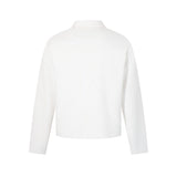 Trendy Stylish High Street Solid Color Pilot Collar Jacket