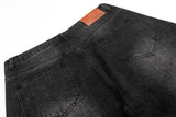 DAXUEN Distressed high-waisted wide-leg balloon jeans