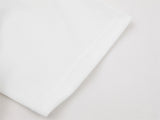 DAXUEN Short-sleeved oversized polo shirt with script embroidery