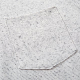 DAXUEN Oversized mock neck top with speckled texture